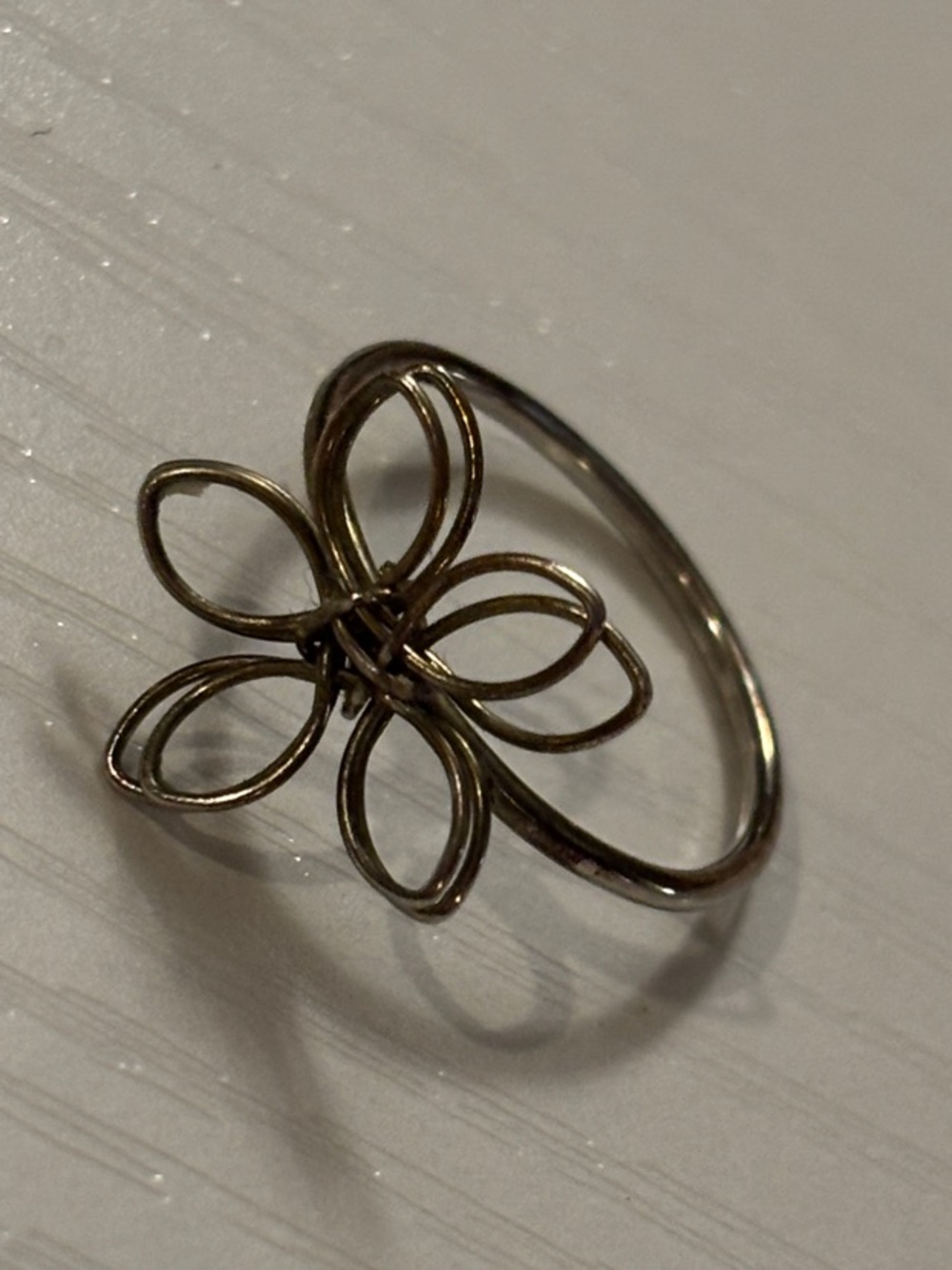 Four-Piece Gold-Tone Stackable Ring Set - Picture 6 of 15